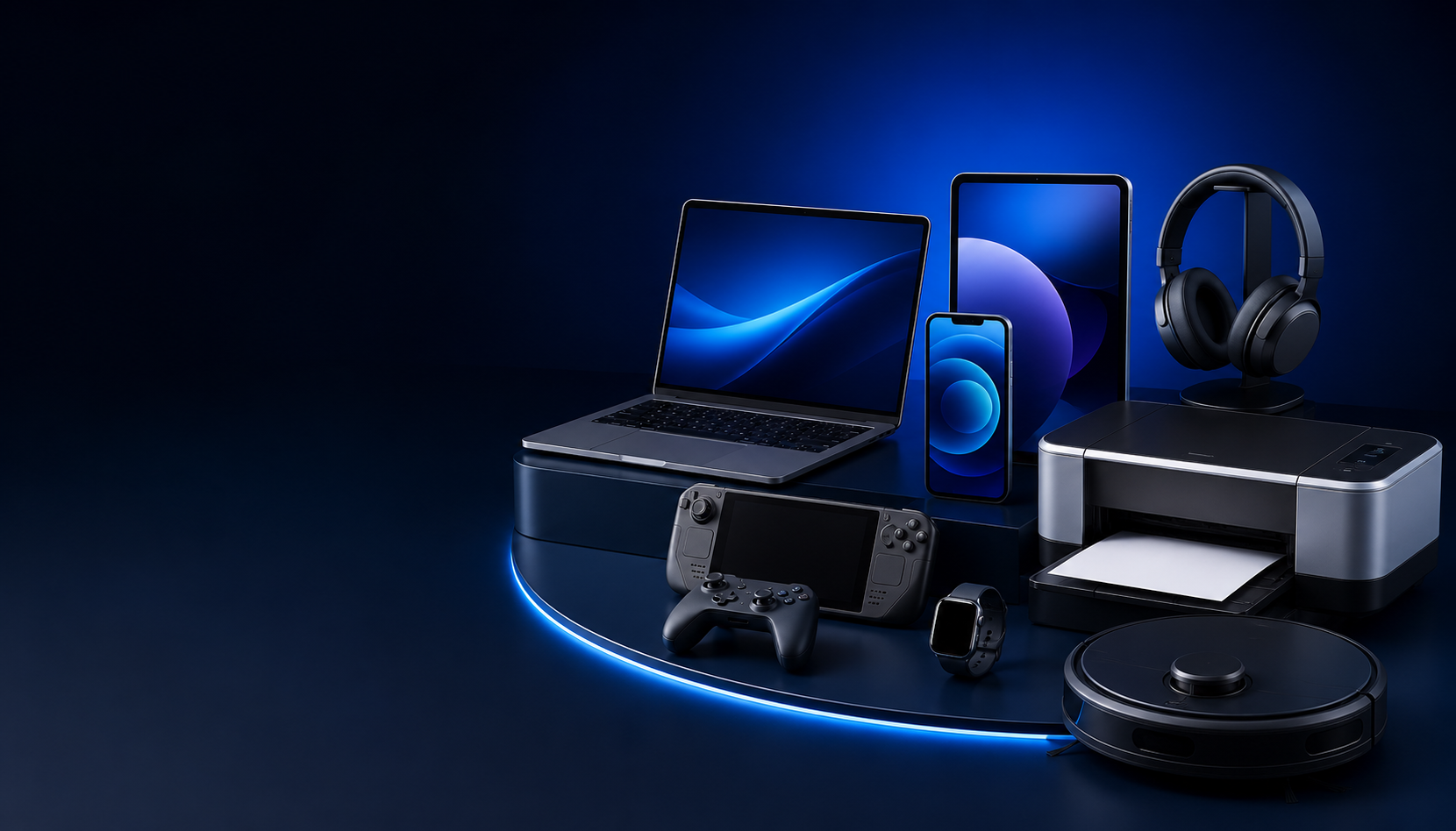 Bilgisayar, telefon, oyun ve akıllı ev ürünleri